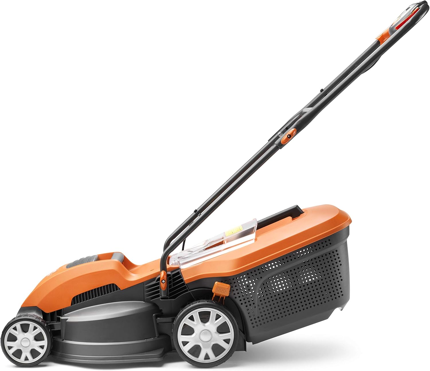 Flymo Speedi-Mo 360VC Electric Rotary Lawn Mower, 1500W, 36cm Cutting Width, 40 L Grass Box, 967663301