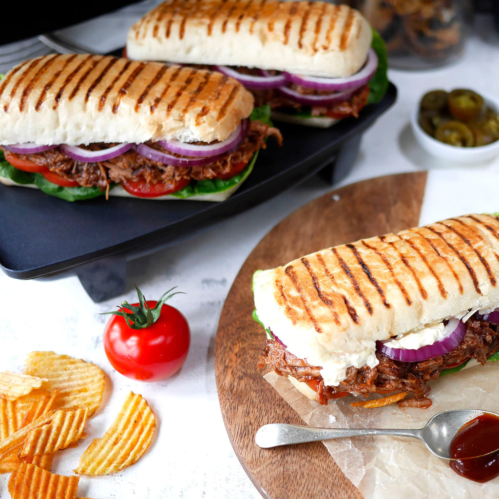 Breville Sandwich/Panini Press & Toastie Maker | 3-Slice | Stainless Steel [VST025]