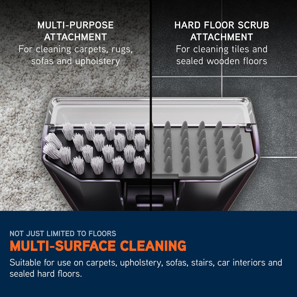 VAX SpotWash Duo Spot Cleaner, For Stains, Spills & Pet Messes, Suitable for Car, Sofa, Upholstery, Compact, Handheld Cleaning Machine Includes Pet Tool & Vax 250ml Solution, CDCW-CSXA.