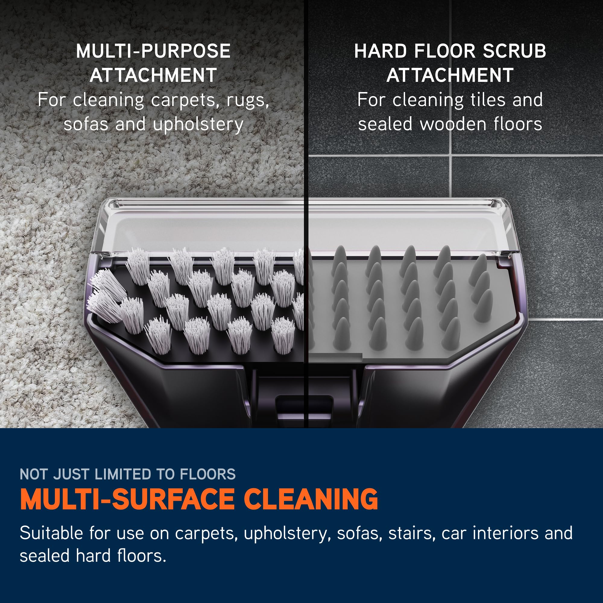 VAX SpotWash Duo Spot Cleaner, For Stains, Spills & Pet Messes, Suitable for Car, Sofa, Upholstery, Compact, Handheld Cleaning Machine Includes Pet Tool & Vax 250ml Solution, CDCW-CSXA.